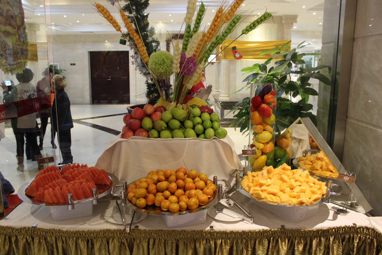 纽约客西餐厅圣诞自助餐美食分享