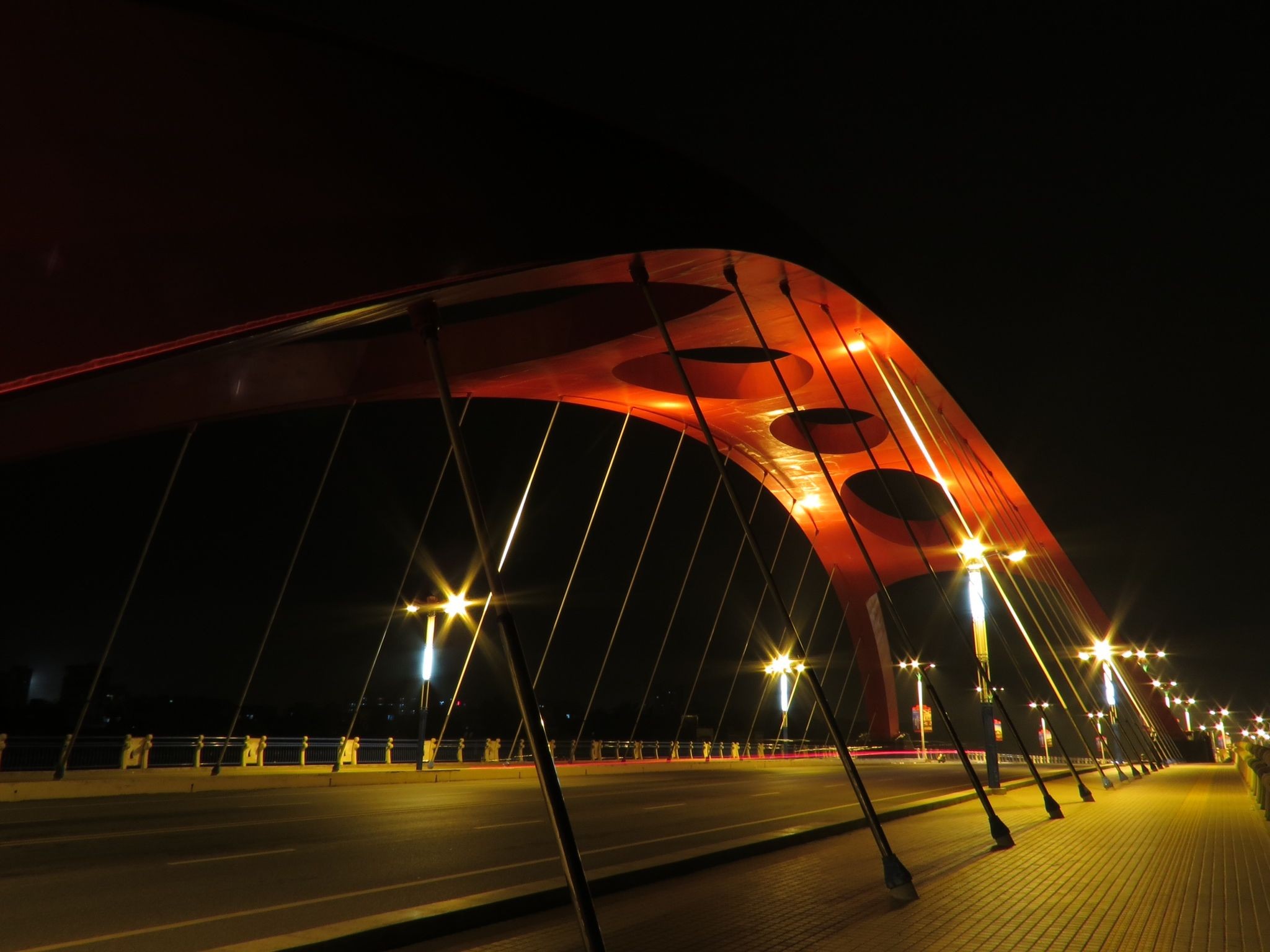 北海海景大道如今的夜景