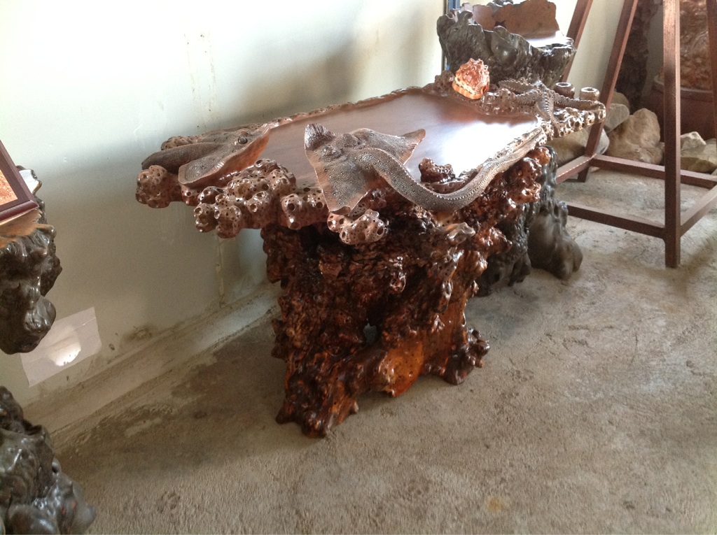 铁刀木茶台,荔枝茶台,电联-日用品/家具/家电-北海365网(beihai365.