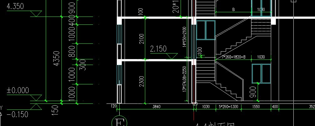 刚好我正在画一个剖面图也是夹层的你看看 够么