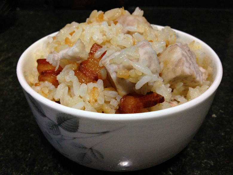 【装逼菜谱】=========芋头饭(图文,两种做法)