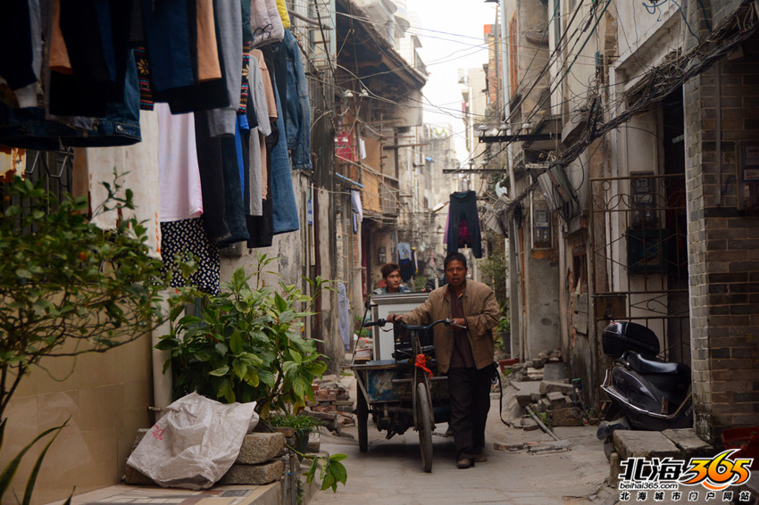 北海"第一街"沙脊街,小编带你走近看看那些百年历
