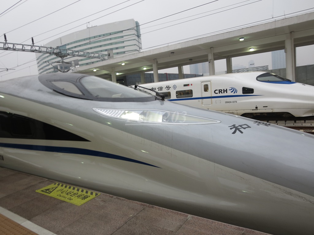 首次体验高大上的380a动车组,北海的首趟出省g车