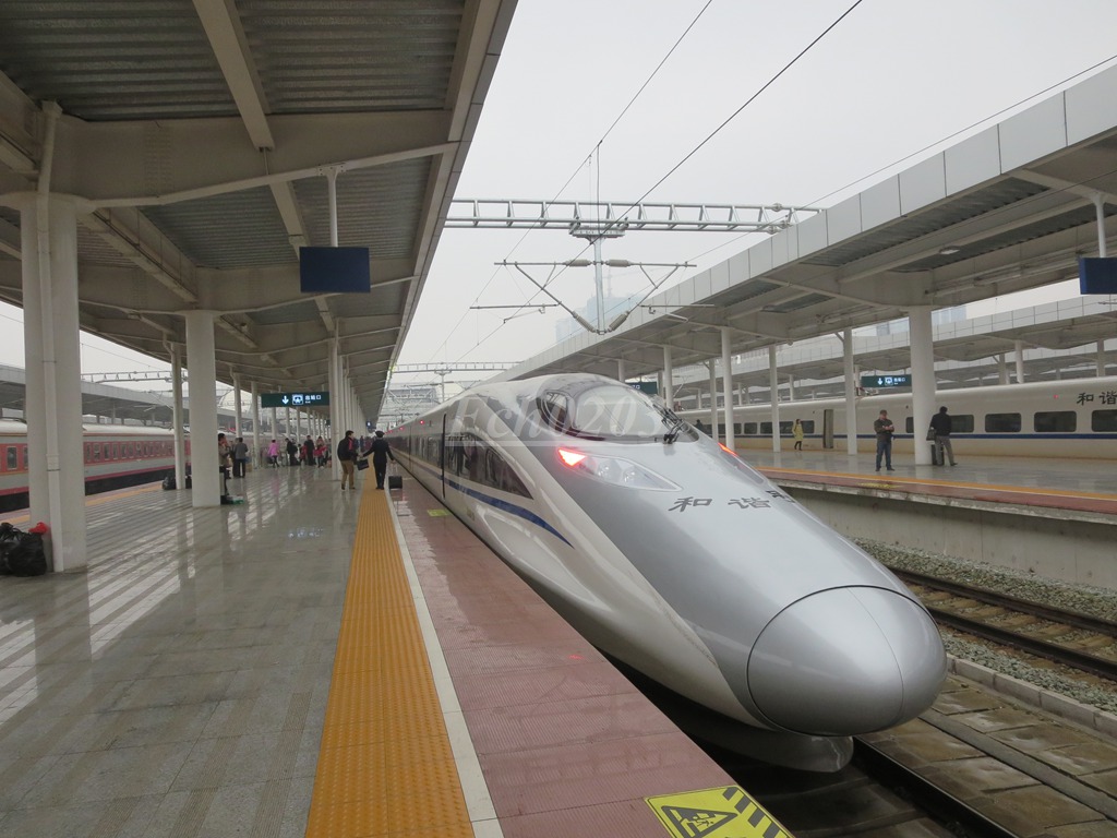 首次体验高大上的380a动车组,北海的首趟出省g车