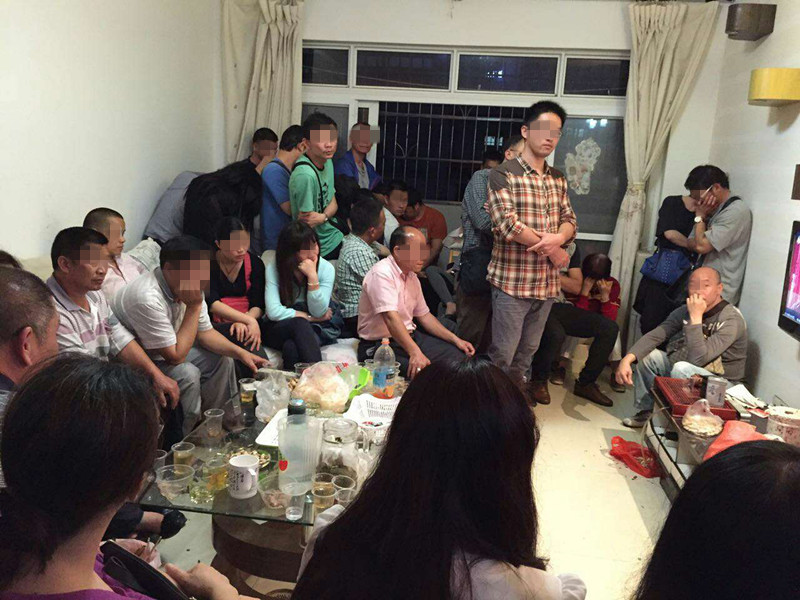 深夜突袭传销聚会,一举端掉传销窝点