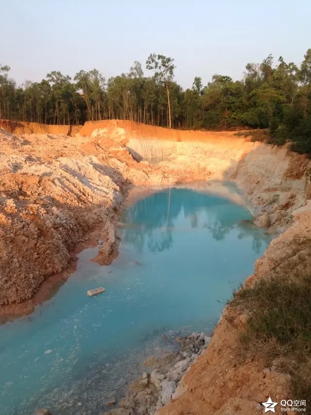铁山港区兴港镇大炮岭村人为肆意的破坏,有关部门该管管了