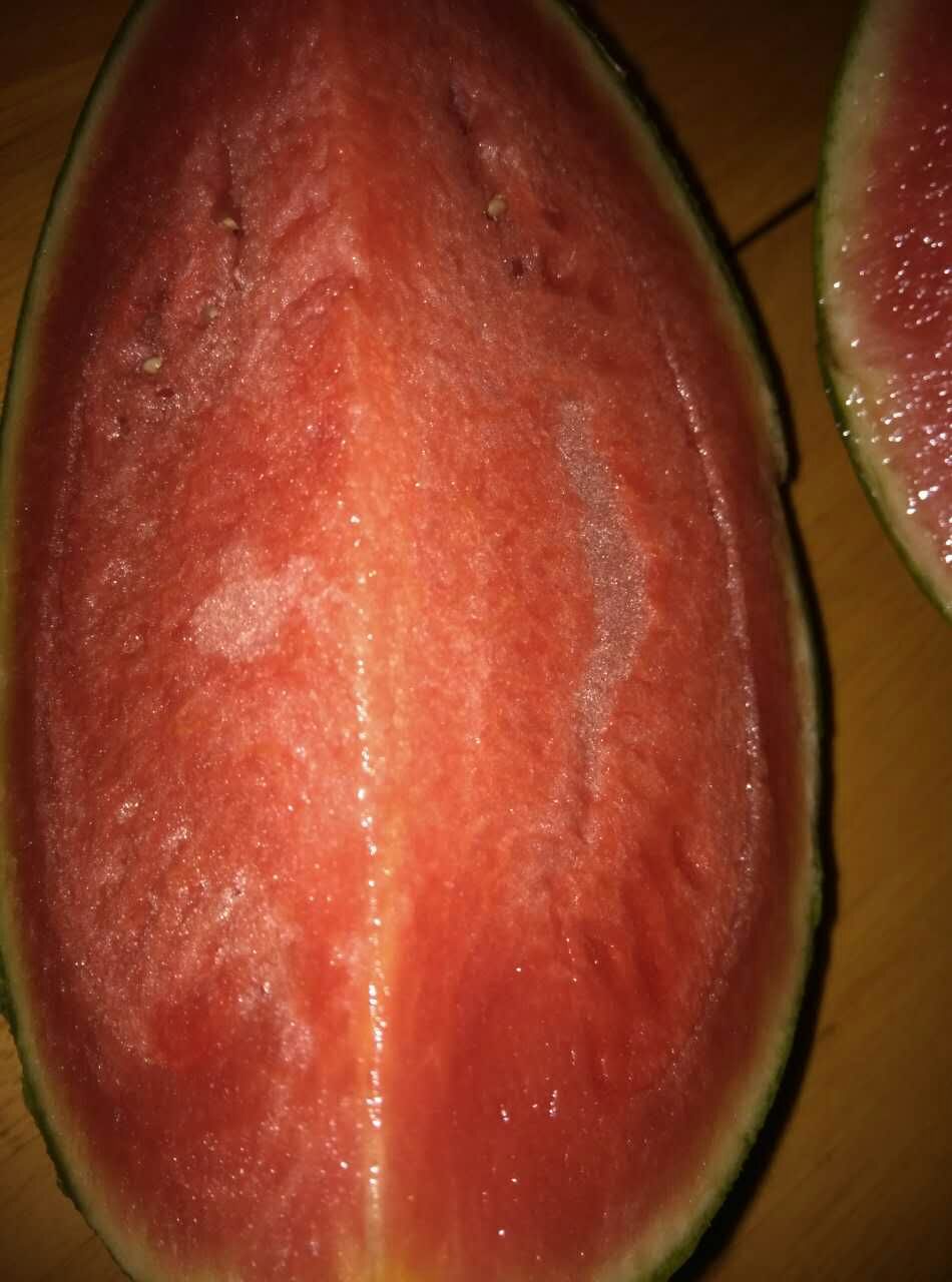 贡品西瓜"翠玲"无公害,纯蜜蜂受粉,农家肥种植,四斤左右一只