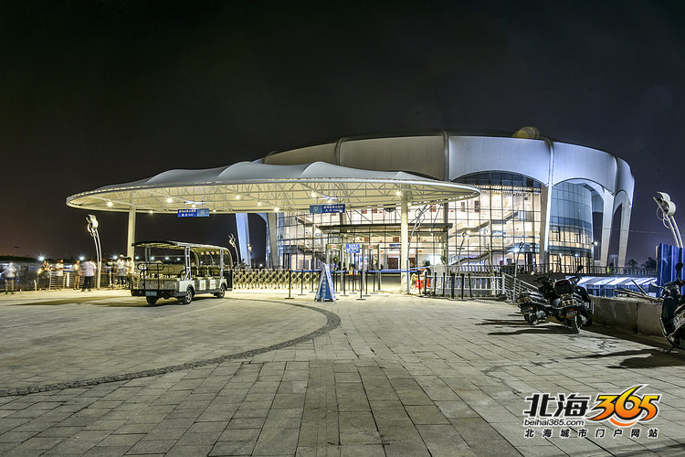 【探场】北海园博园碧海丝路大剧院装修完毕,五一节期间试演《碧海