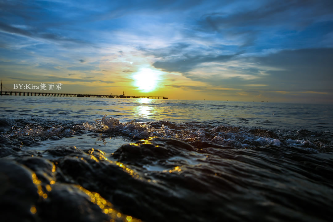 【α6300 与 5d3】  冠头岭的海边真多人拍婚纱照,看夕阳的绝佳地点