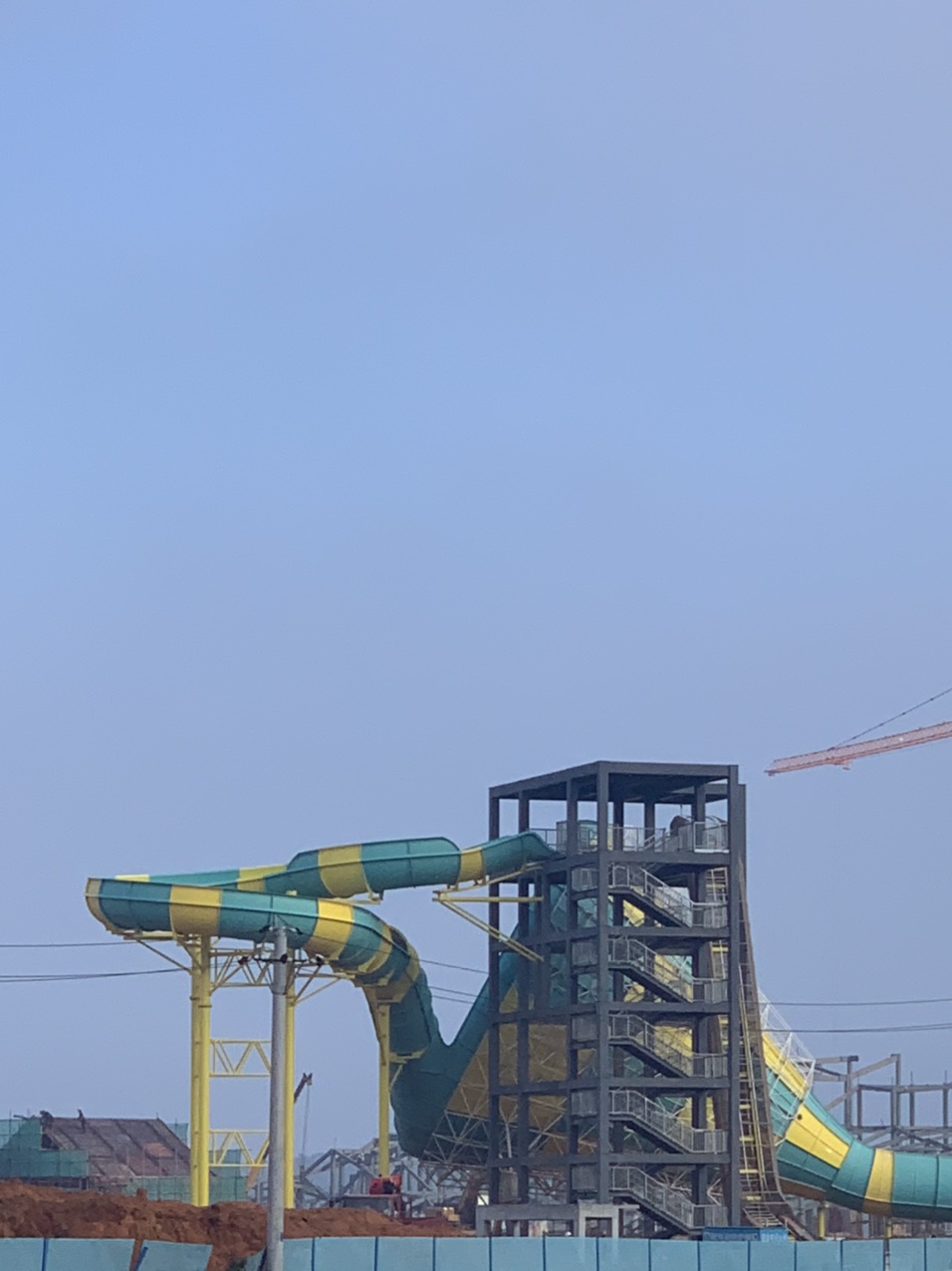 北海水上乐园基本建成,核心组团雪山项目成型