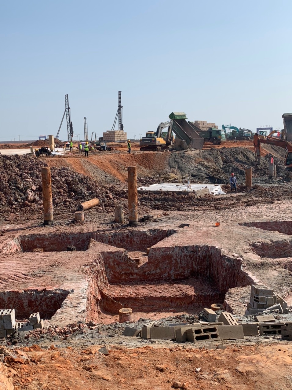 探寻竹林新区建设,似乎已成了北海最大工地