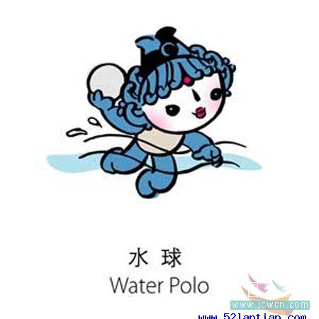 2008北京奥运会福娃(与水有关的运动项目)