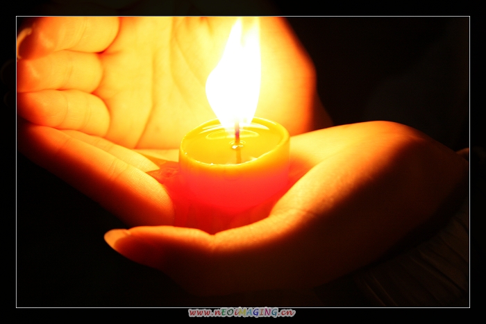 蜡烛祈福图 亲人图片