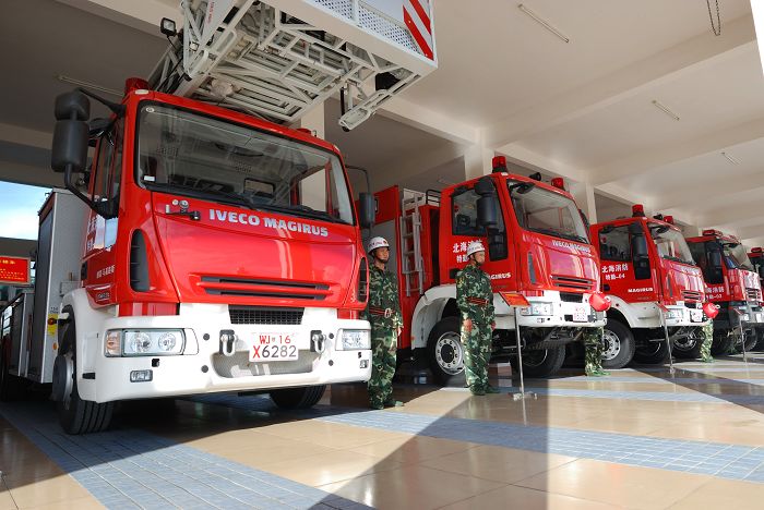 走进消防特勤大队