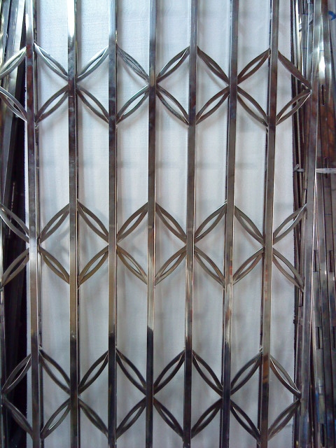 海利sus304不锈钢拉闸门