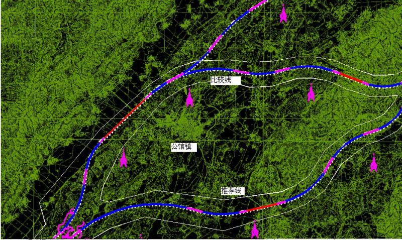 玉林至铁山港高速公路途经合浦县公馆镇并设互通立交