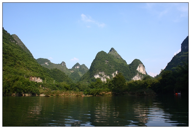 宜州山水似桂林