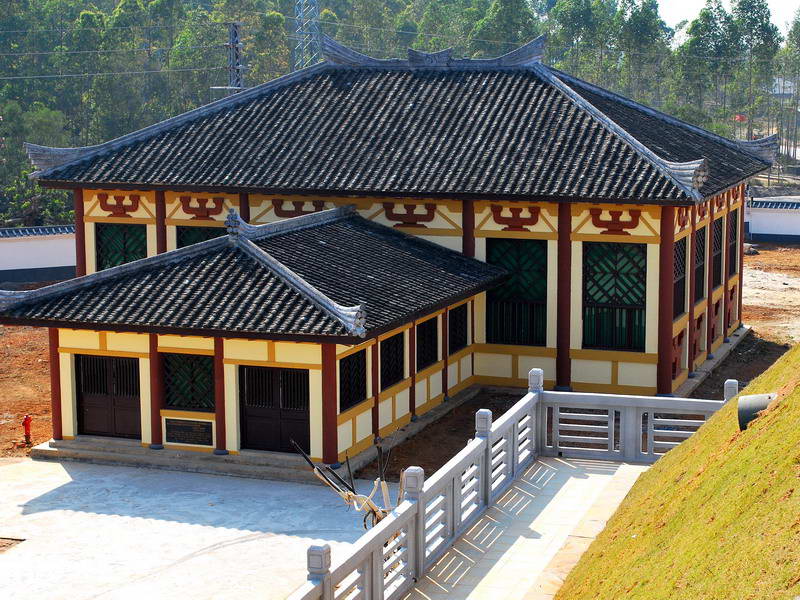 带你欣赏"汉墓博物馆"的仿秦汉古建筑(多图)