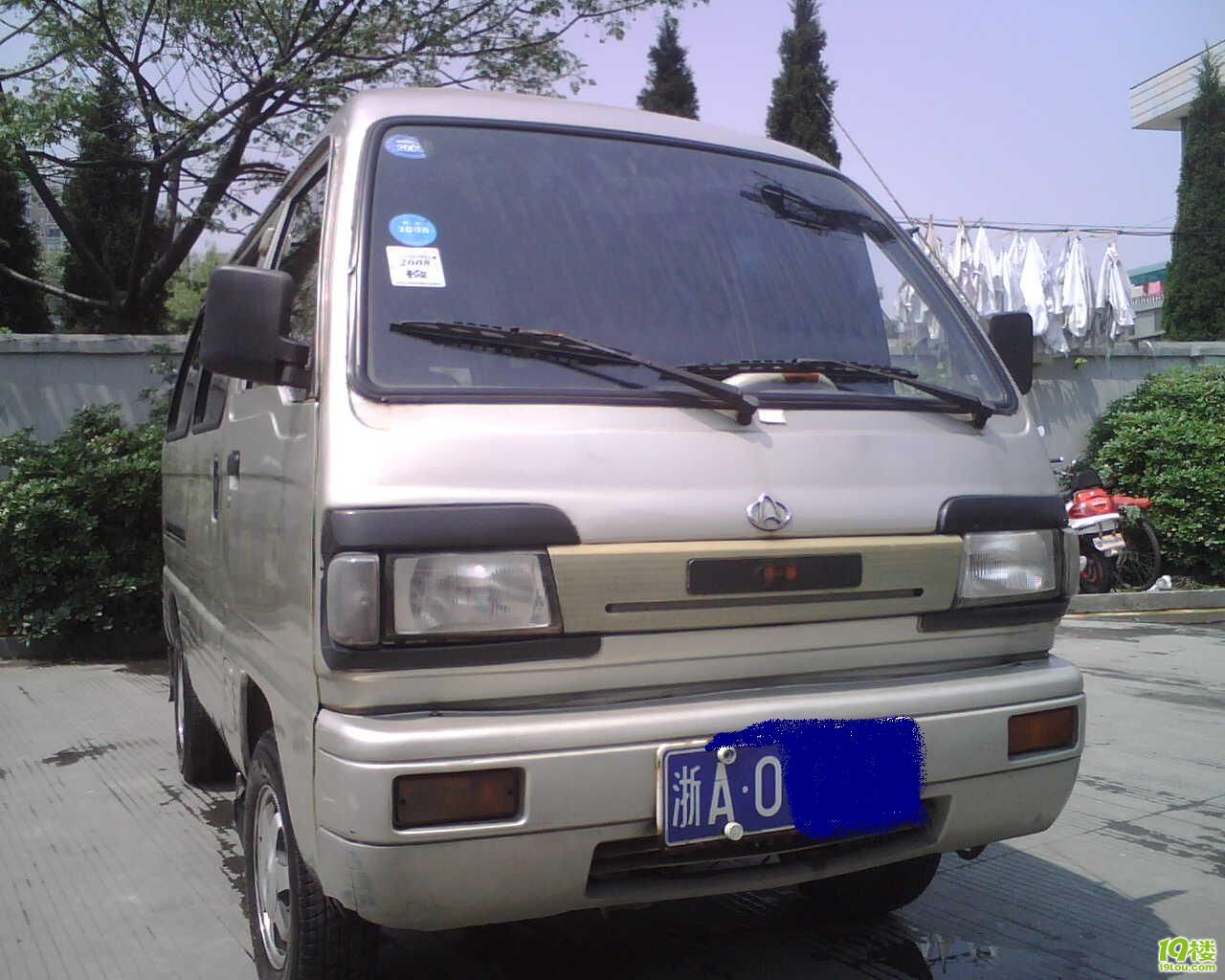 转让:2002年南京长安面包车,价格面议