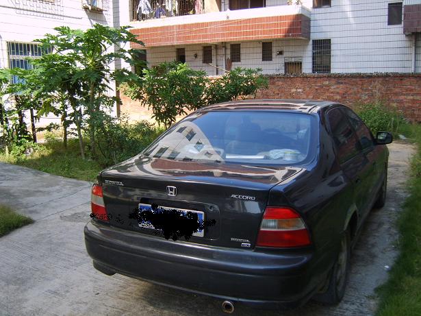 转让:广本雅阁cd4t牌,2.5万