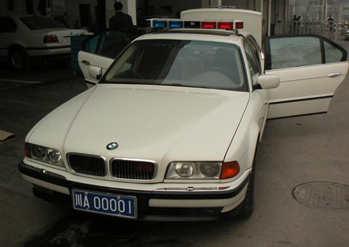 中国豪华警车