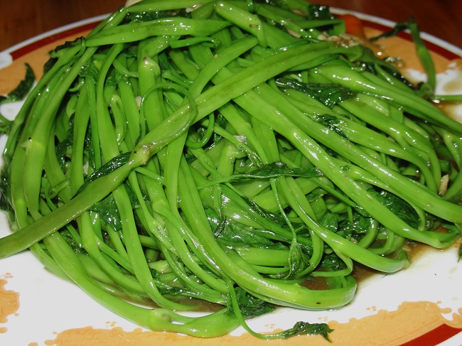 著名的博白蕹菜