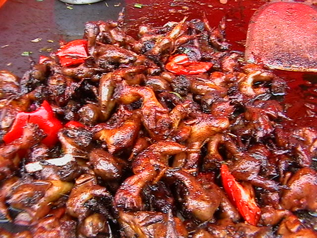 炒麻雀,便得要命,五元十只.