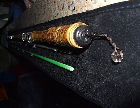 不钓鱼就做diy船钓竿