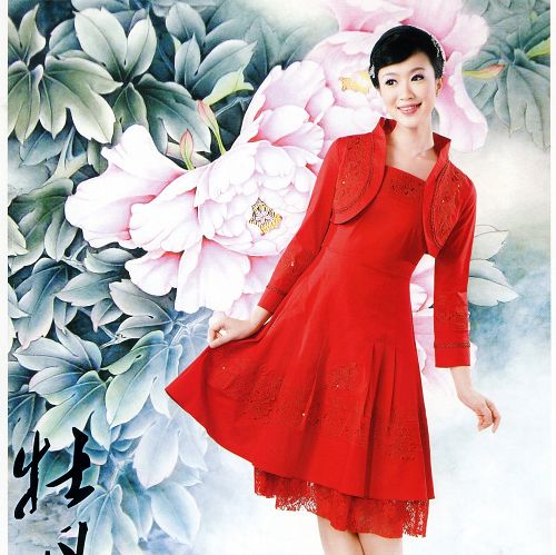 嫣之然旗袍_kb旗袍嫣儿_旗袍美女_中国旗袍_新娘