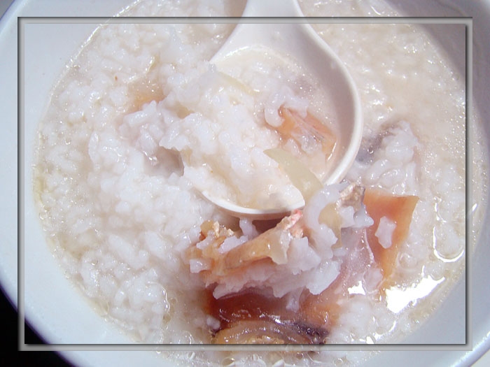 北海的金华火腿,美味的红鱼粥