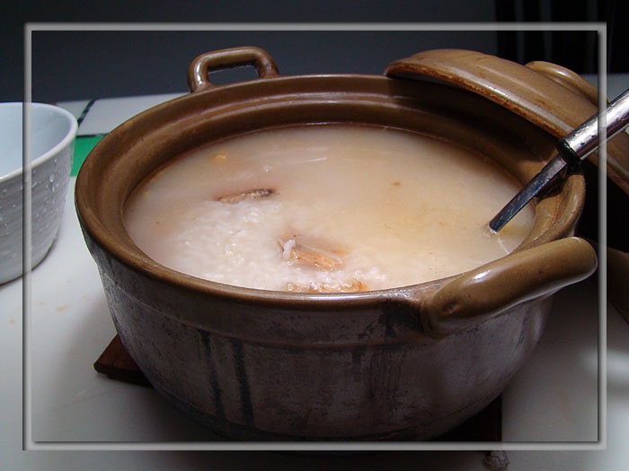 北海的金华火腿,美味的红鱼粥