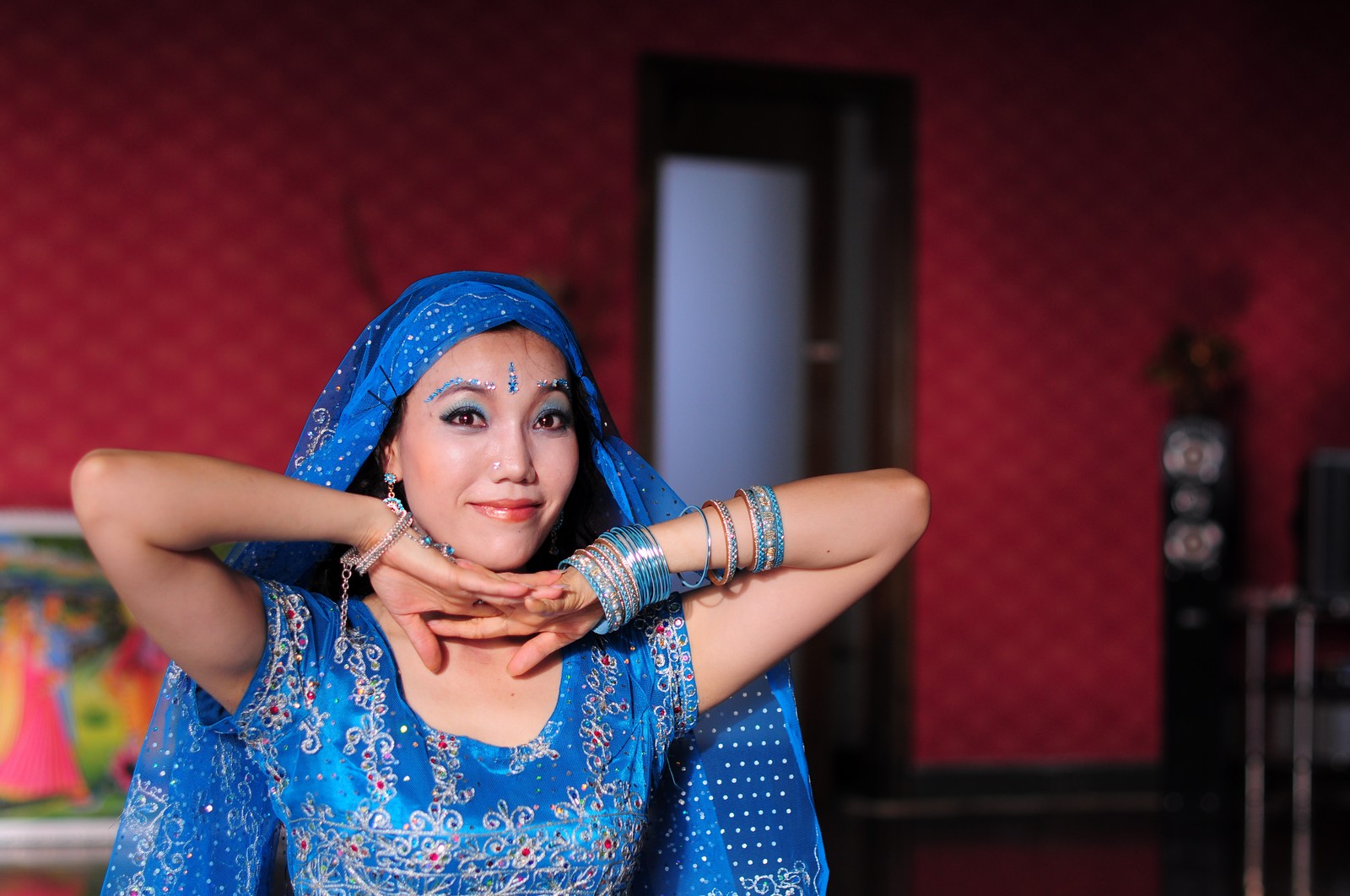 肚皮舞老师丽娅的造型 - 谨兰形象礼仪策划的空间 - 个人空间-交朋友