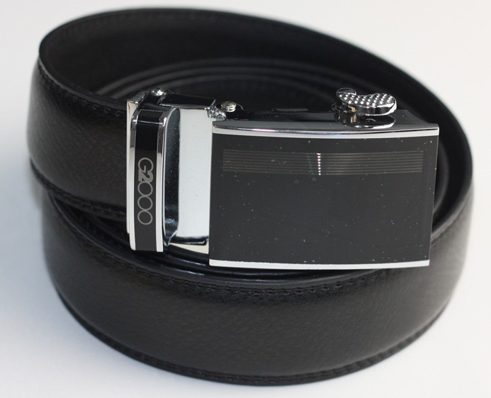 g2000黑色 炫黑自动扣 皮带