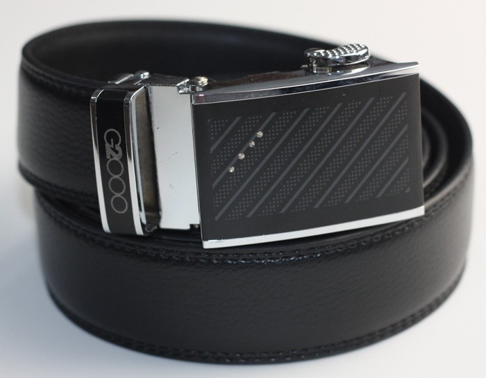 g2000黑色 炫黑自动扣 皮带