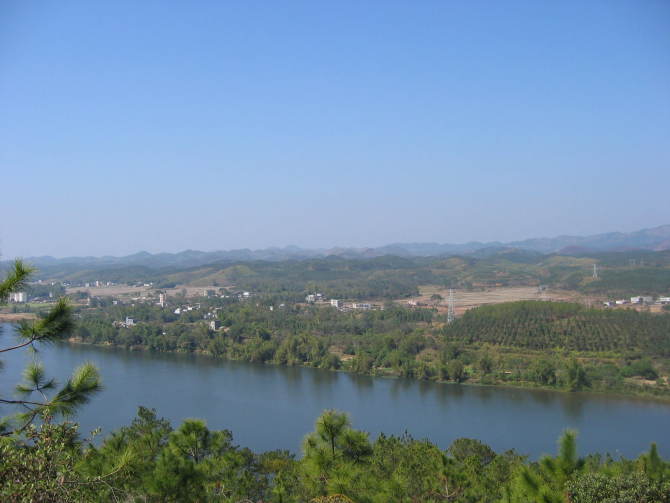 博白沙河镇风景