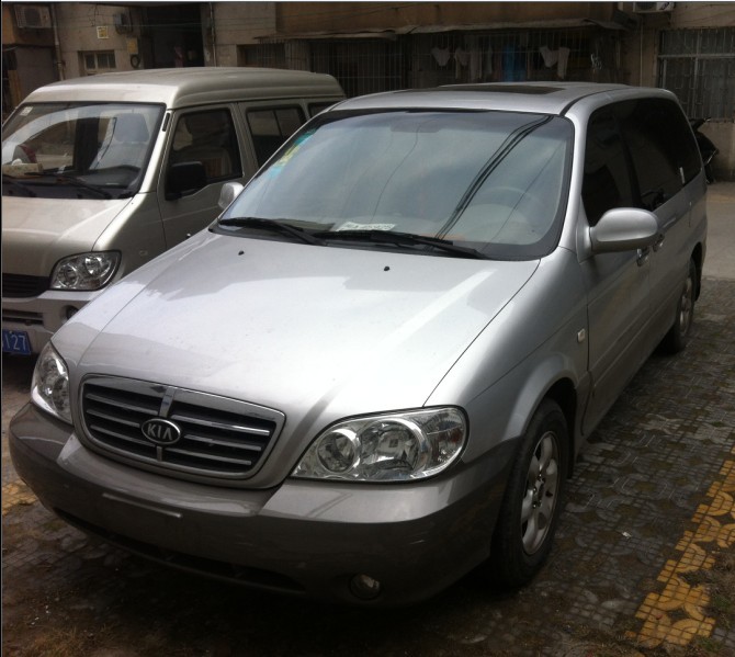 08年底起亚嘉华商务车,电联