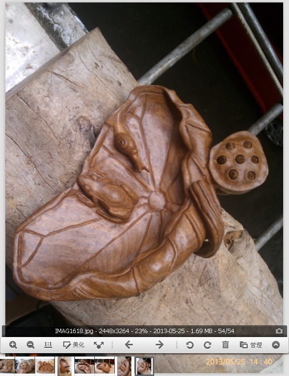 纯手工酸木雕刻把玩件,可当车饰摆件,家庭摆件