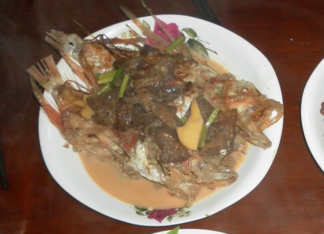 放点菜头能,提鲜入味,简单易做,肉鲜味美. 《炒火筒螺》