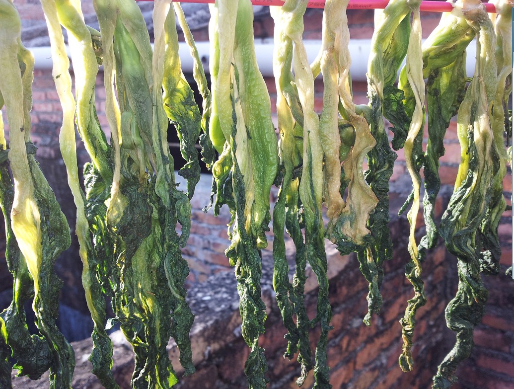 居家的日子做起了梅菜