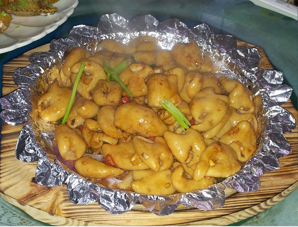 华少教你在家里怎样做漂亮好吃看得见的铁板大肠