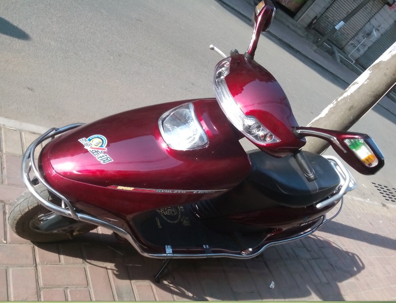 转让红色大公主电动车一辆0202手续齐全1300元可小议