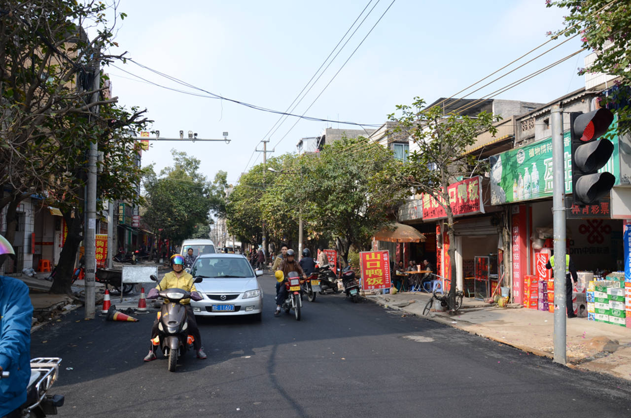 中山路和海角路改造年前能完工吗我带大家去现场看看多图