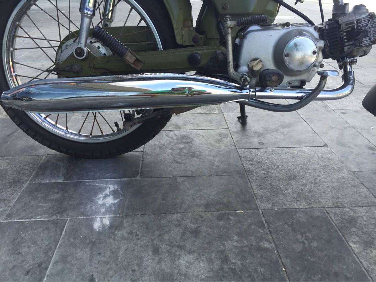 爆改我的嘉陵70,变小复古.开出去回头率太高.怕怕!