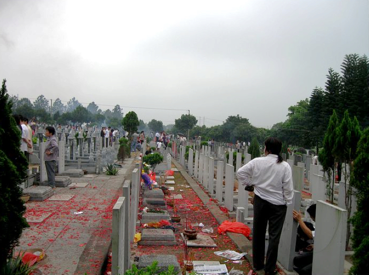 应亲自到墓地去举行,但由于种种原因,很多人不能回乡参加清明拜山活动
