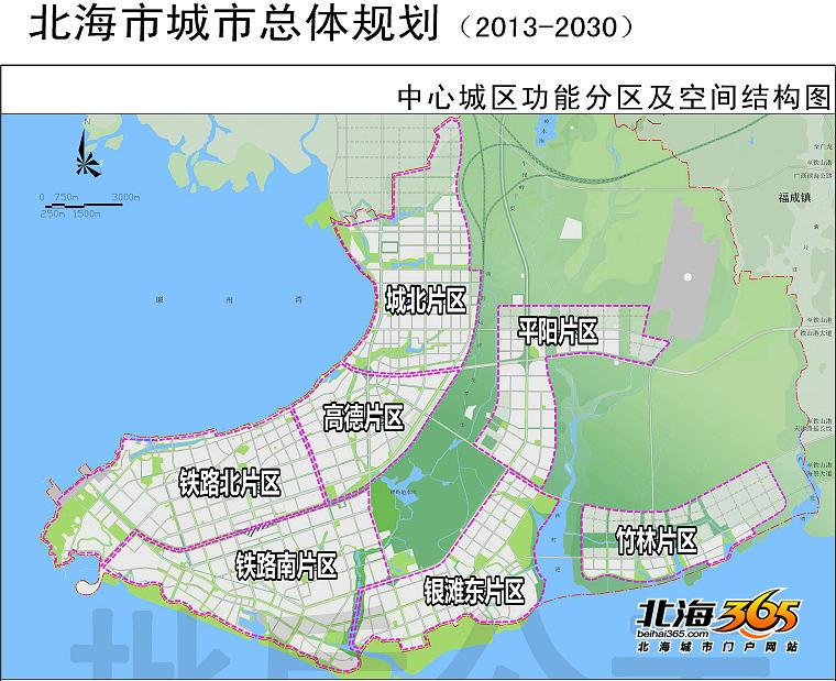 滨州北海新区地图图片