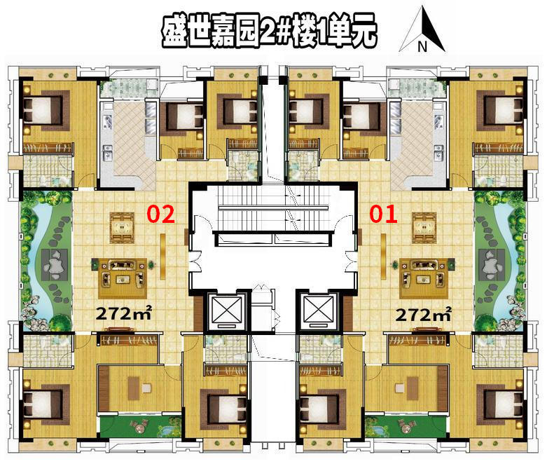 北海这个272平方的奢阔大平层,喜欢吗?