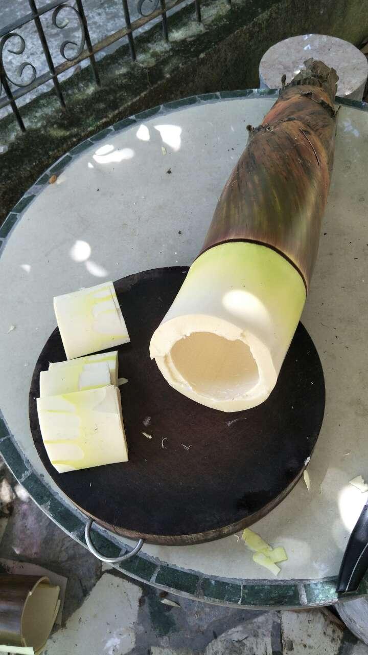 家庭菜之乡下菜:大头竹笋制法