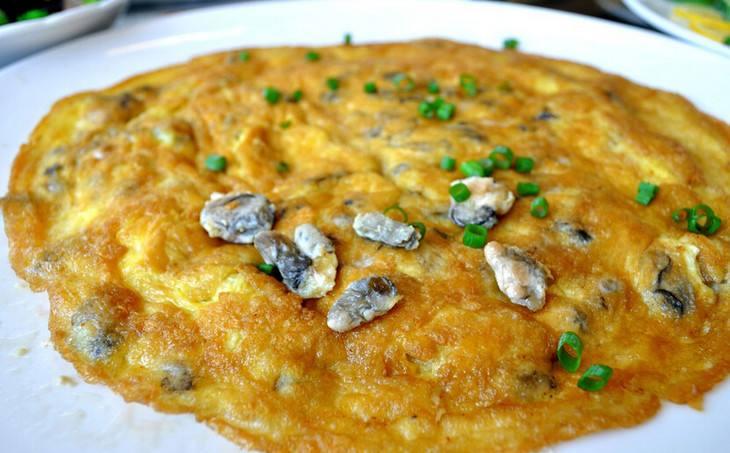 吃货大队 帖子 蚝砺最好的吃法 妲己觉得是蚝砺煎蛋 在嫩滑蛋液里面