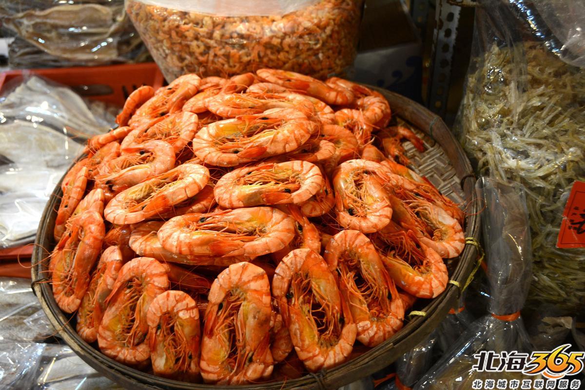 年关将至北海的海味市场销售进入旺季沙虫涨价最迅猛