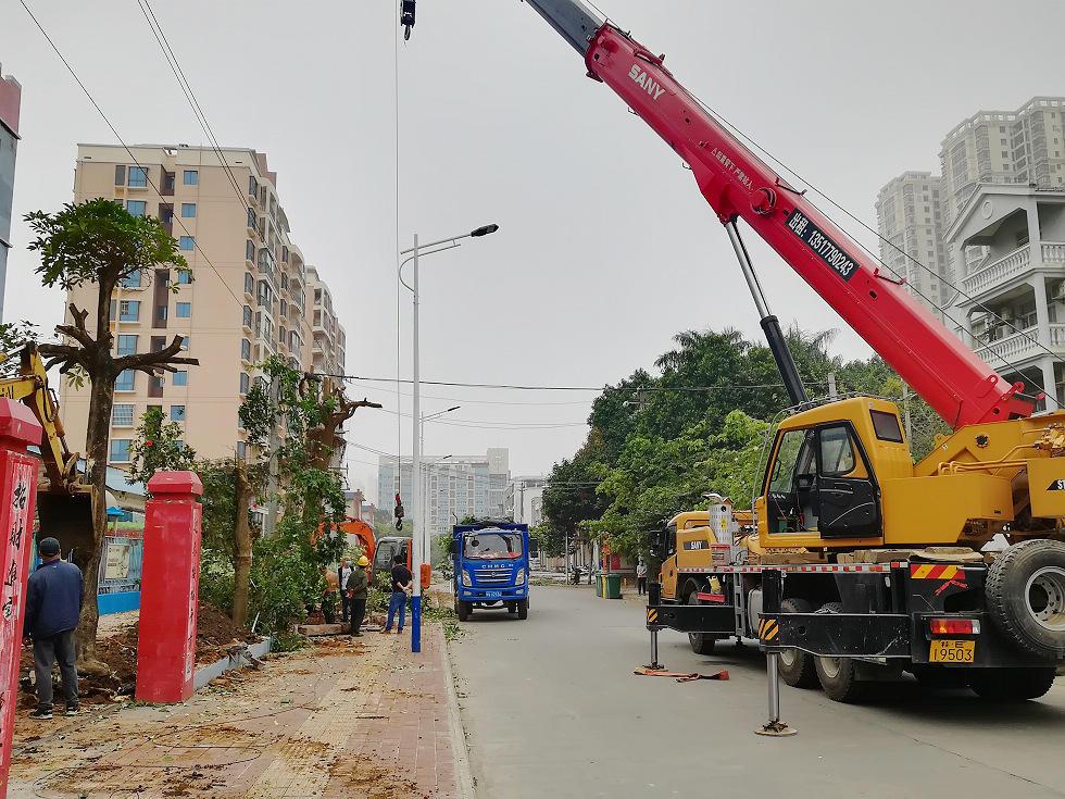 云南路之后,北海又有一条马路拔树扩宽